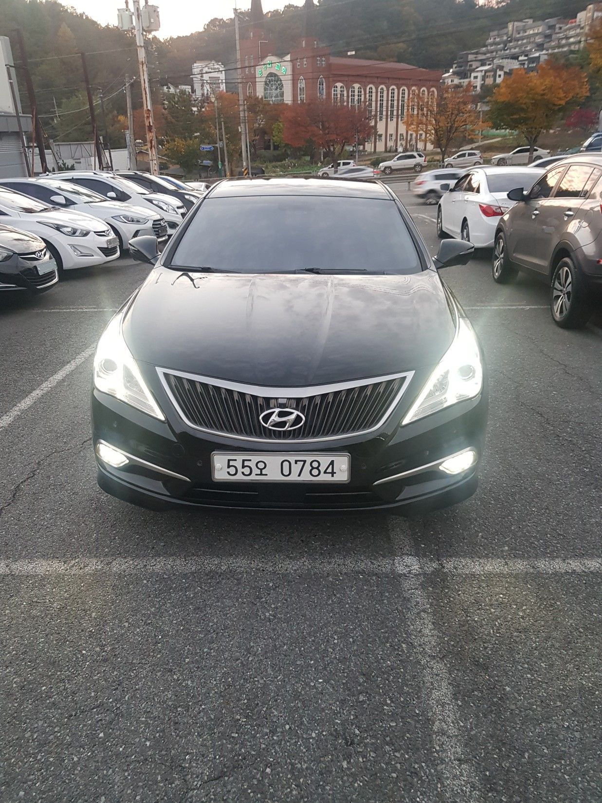 Аукционный лист HYUNDAI GRANDEUR HG 2013