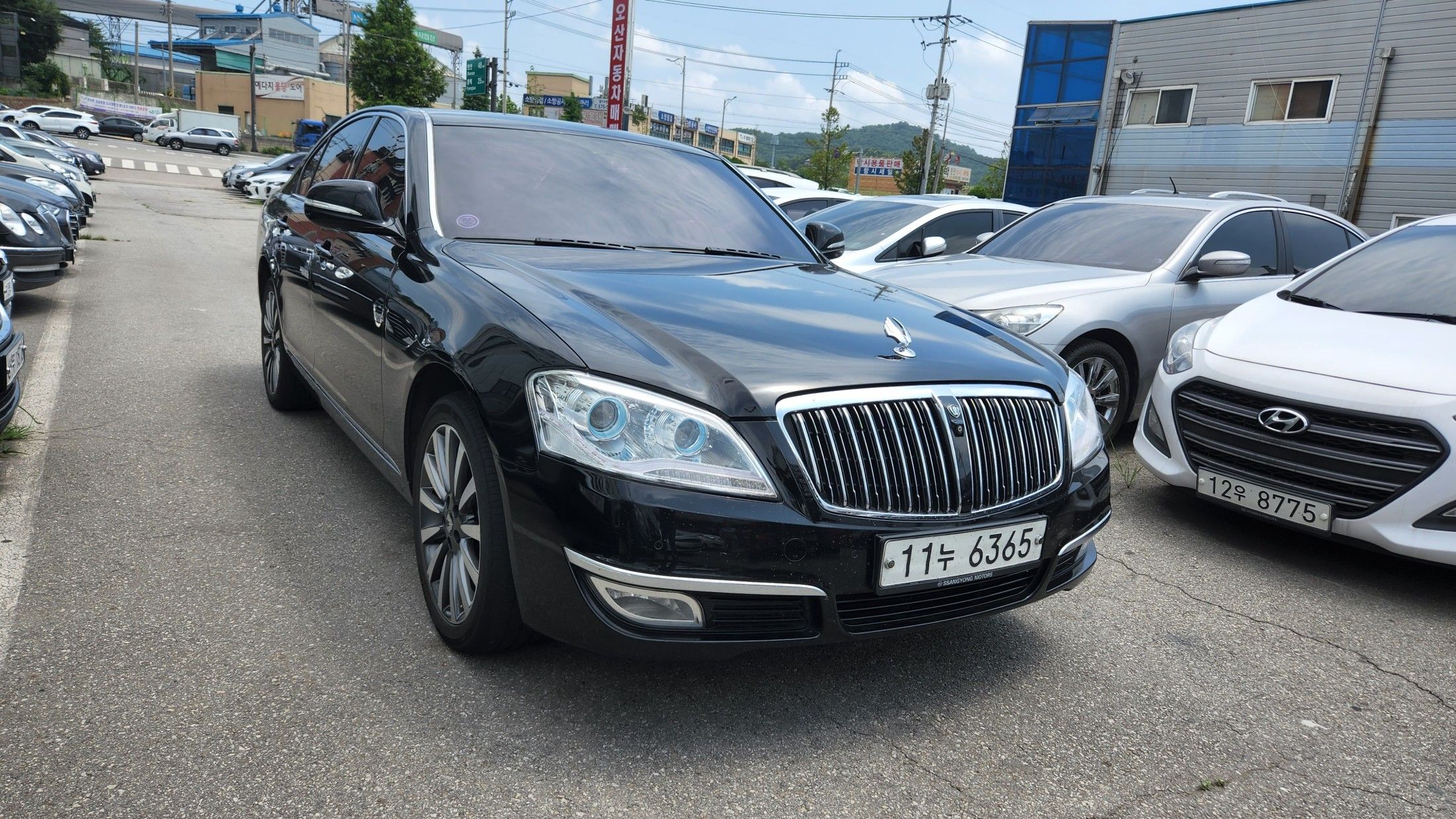 Аукционный лист SSANGYONG CHAIRMAN W 2015