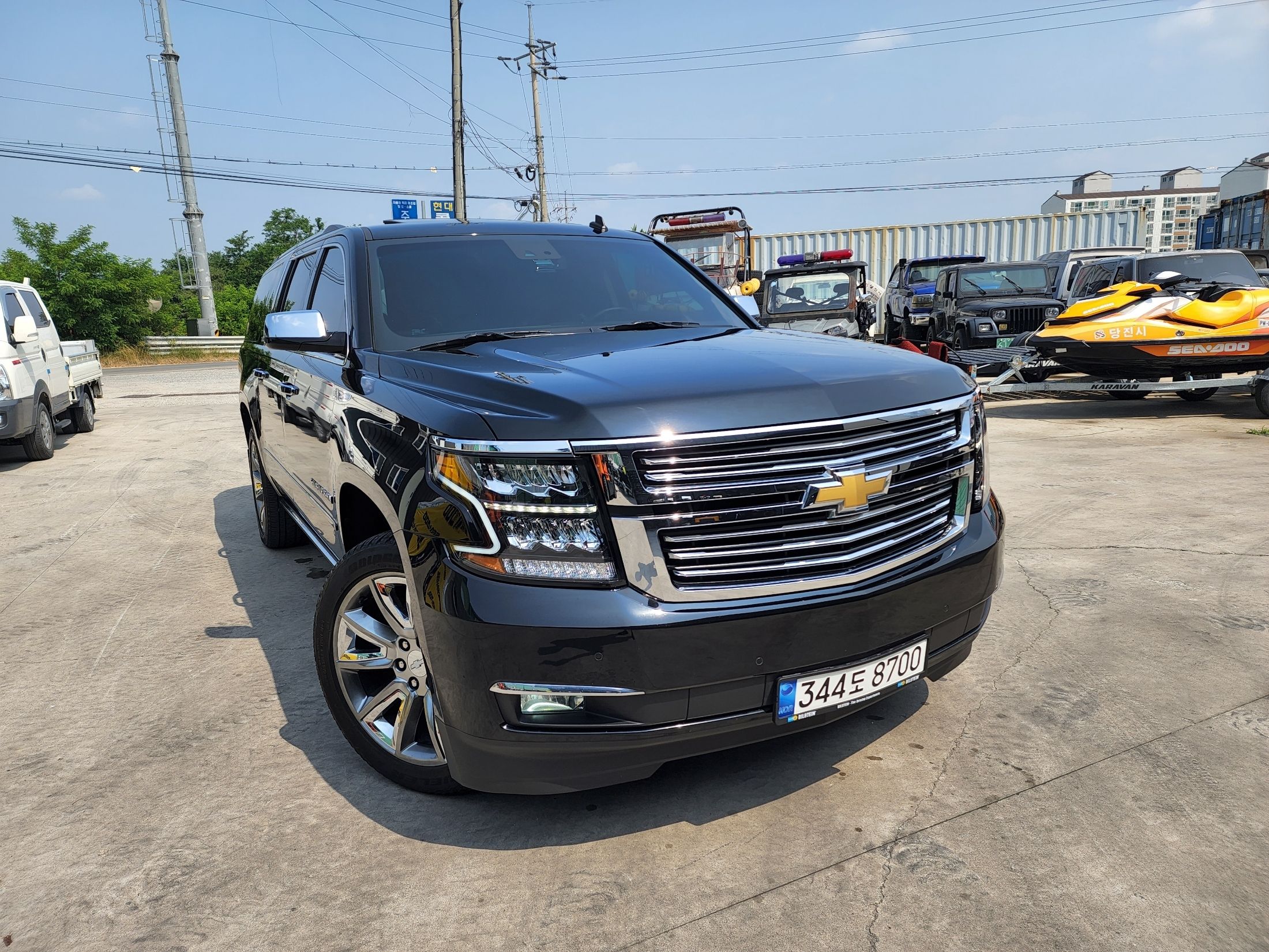 Аукционный лист CHEVROLET SURBURBAN 2015