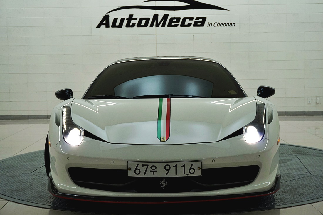 Аукционный лист FERRARI 458 2012
