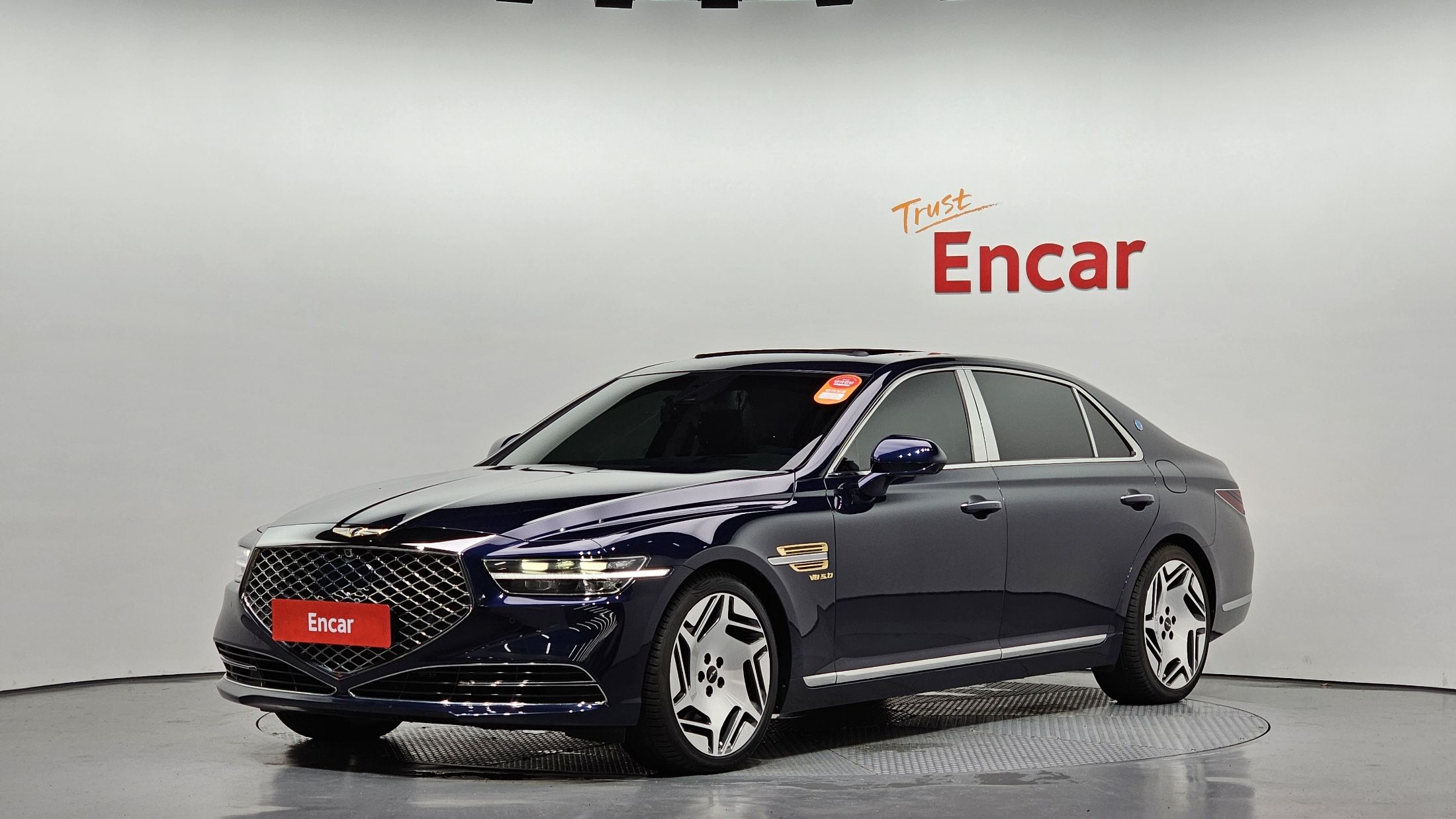 Аукционный лист GENESIS G90 2021