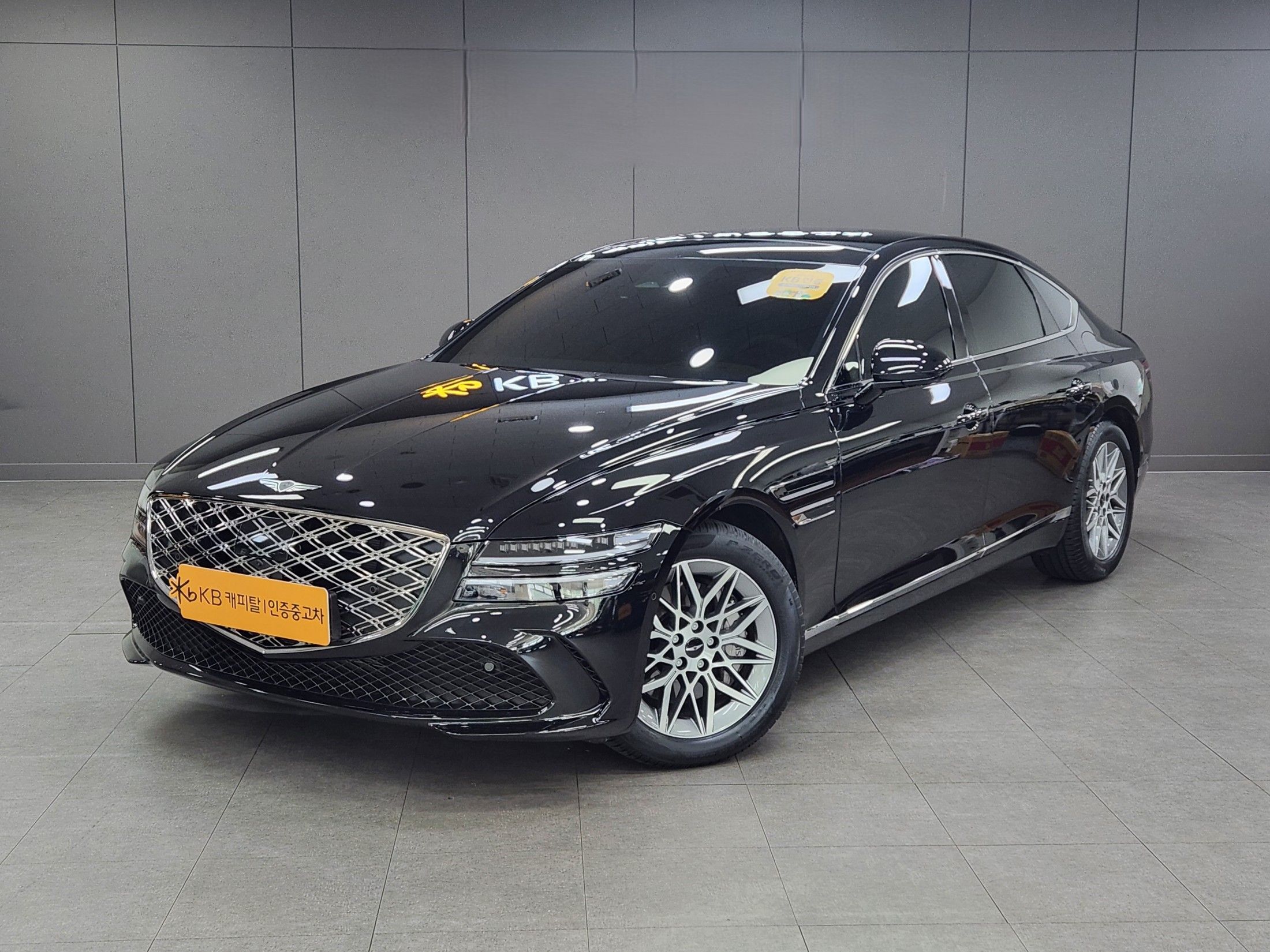 Аукционный лист GENESIS G80 RG3 2025