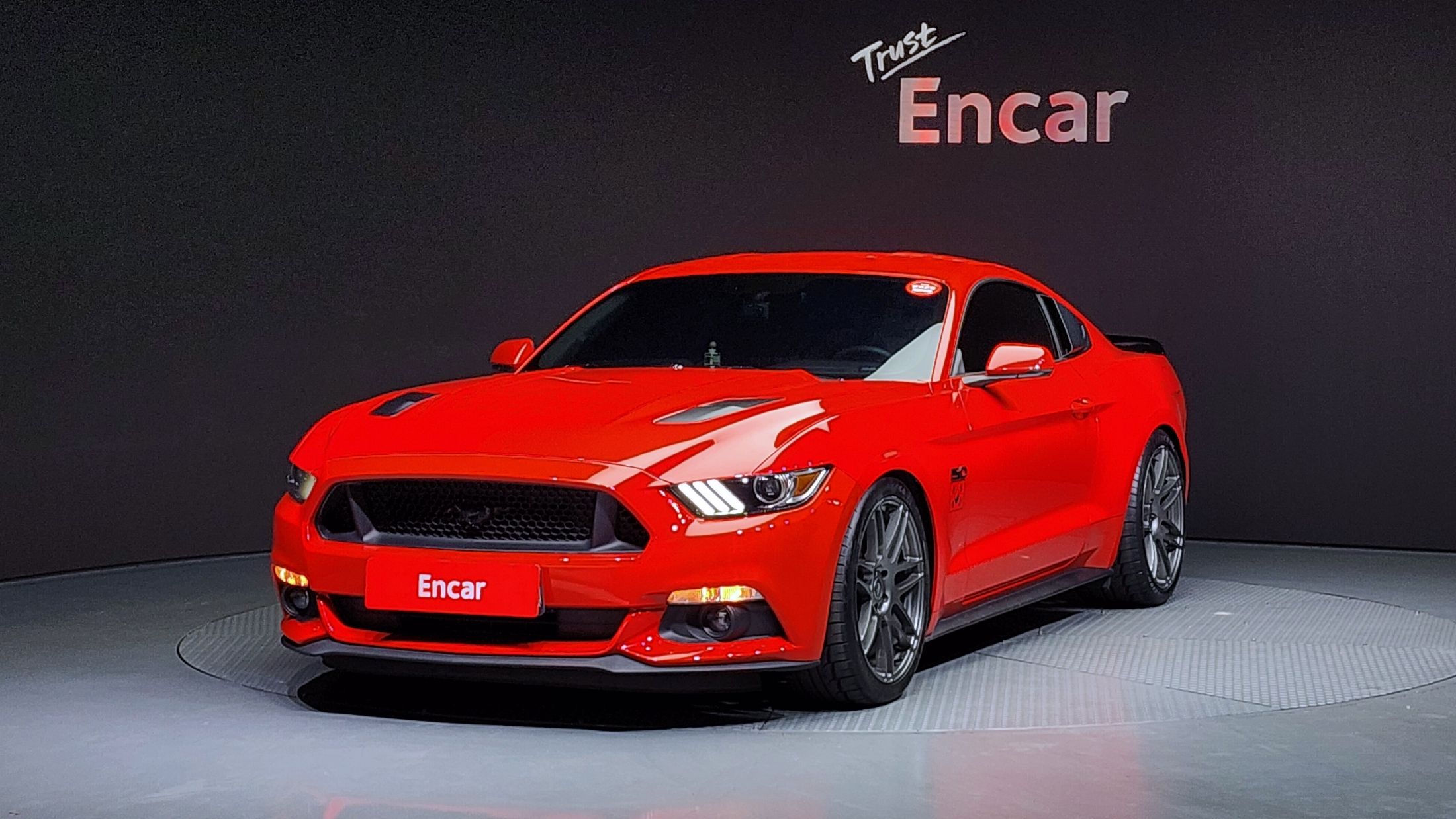Аукционный лист FORD MUSTANG 2015