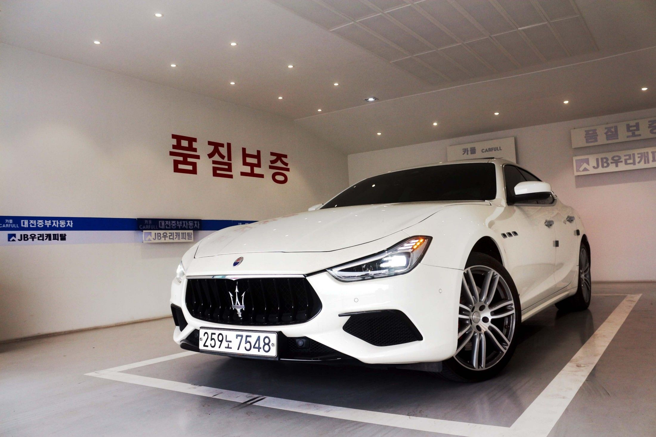 Аукционный лист MASERATI GHIBLI 2018