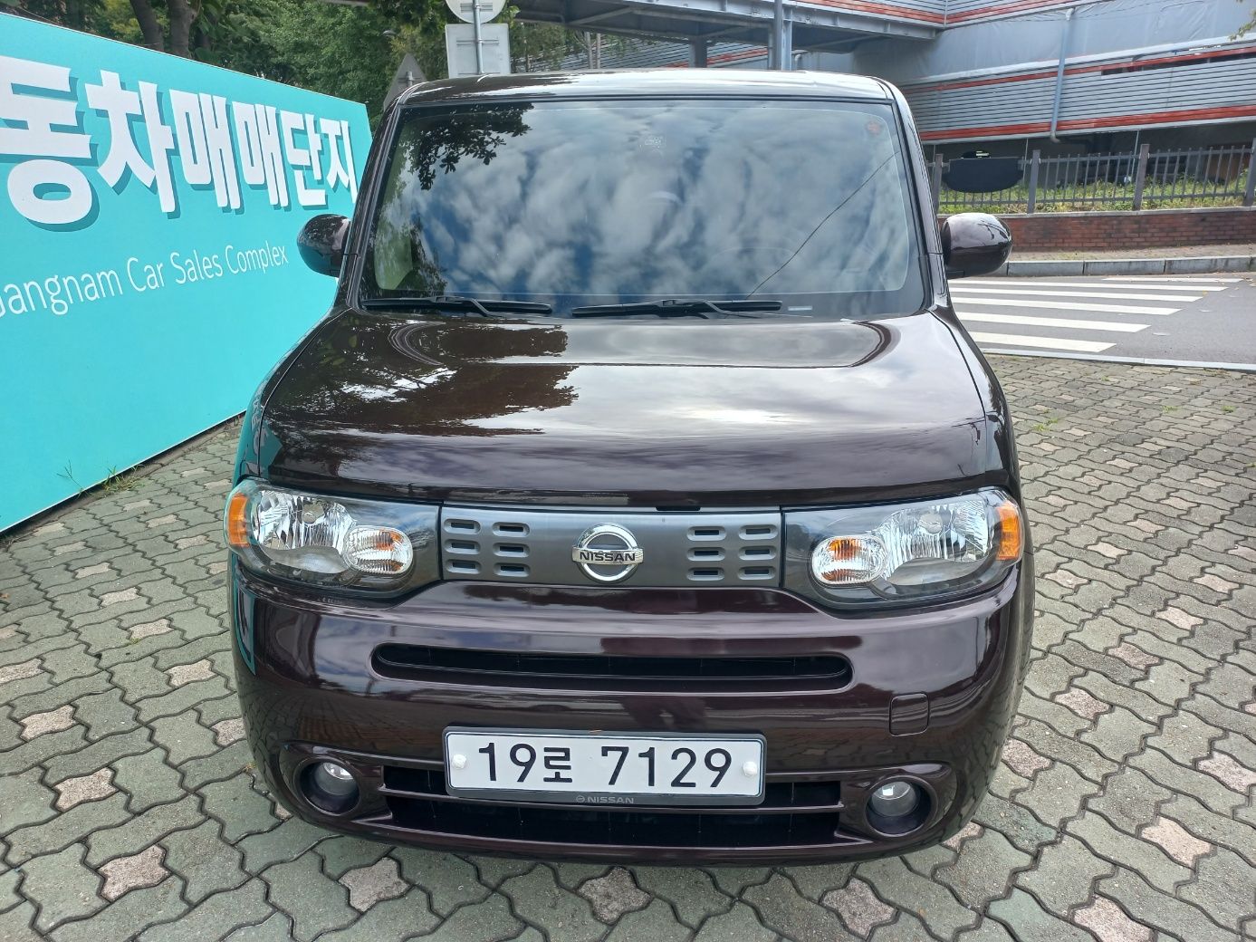 Аукционный лист NISSAN CUBE 2012
