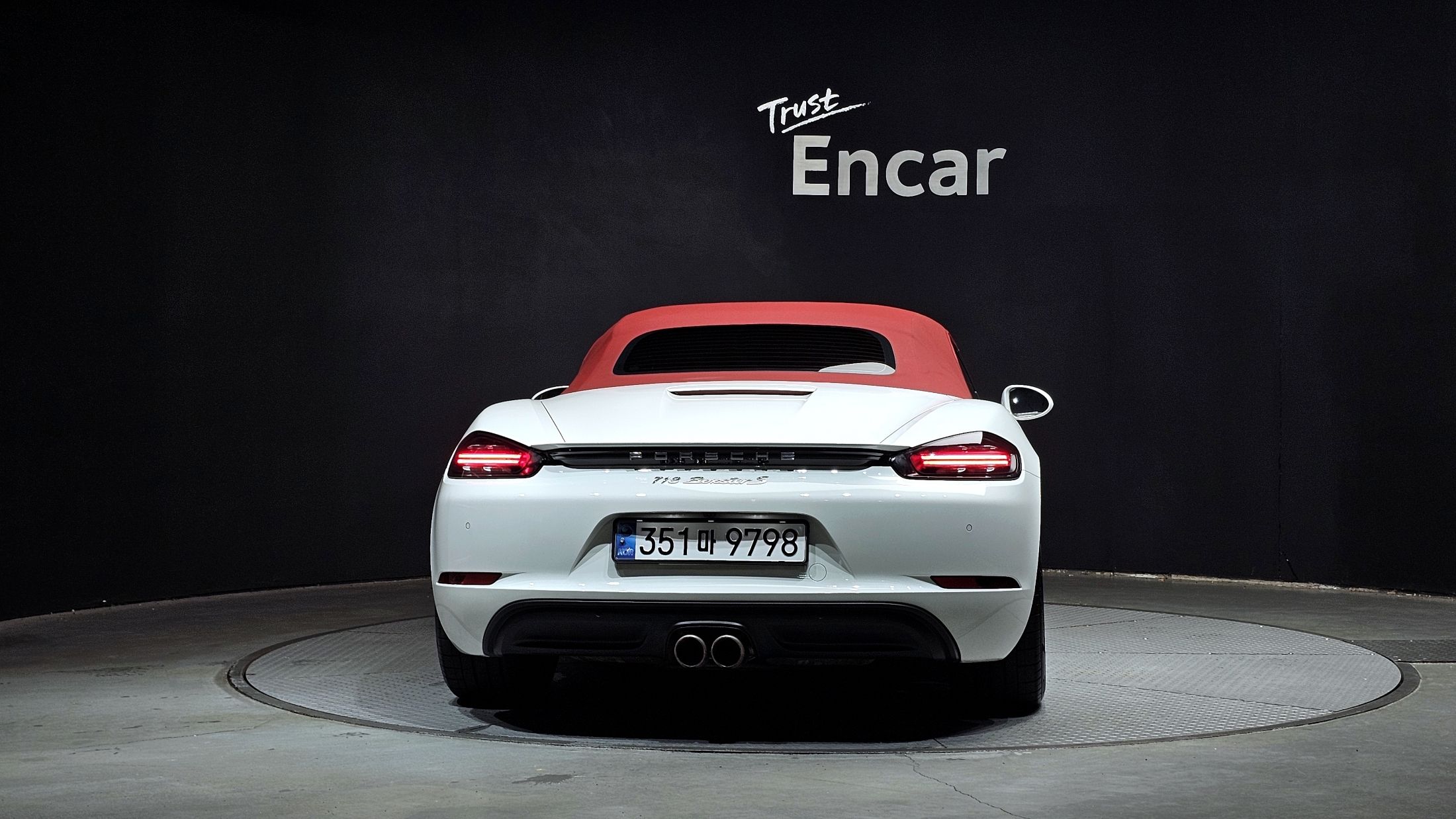 PORSCHE 718 BOXSTER 2016