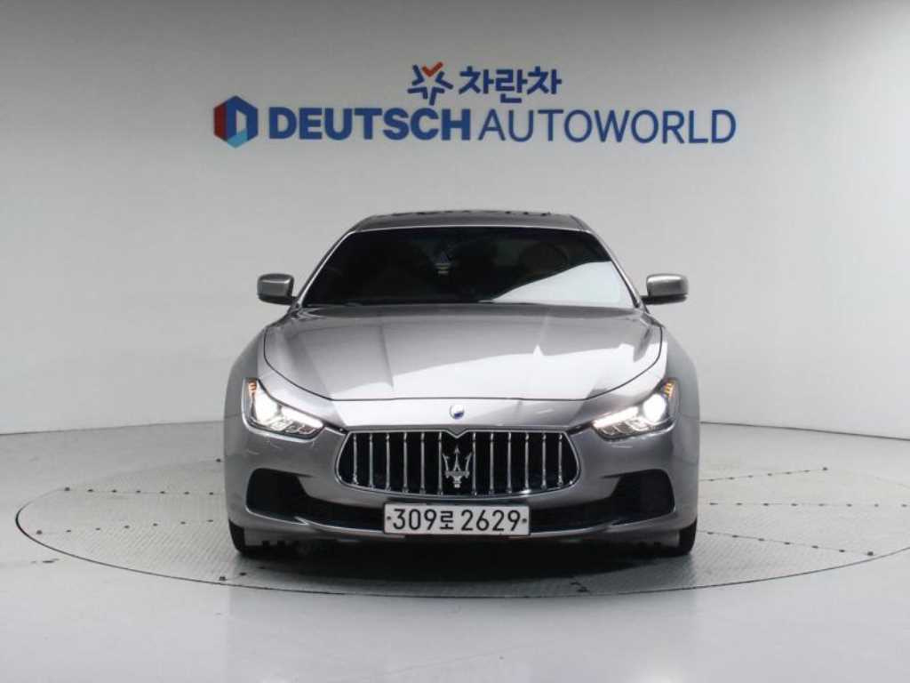 Аукционный лист MASERATI GHIBLI 2015