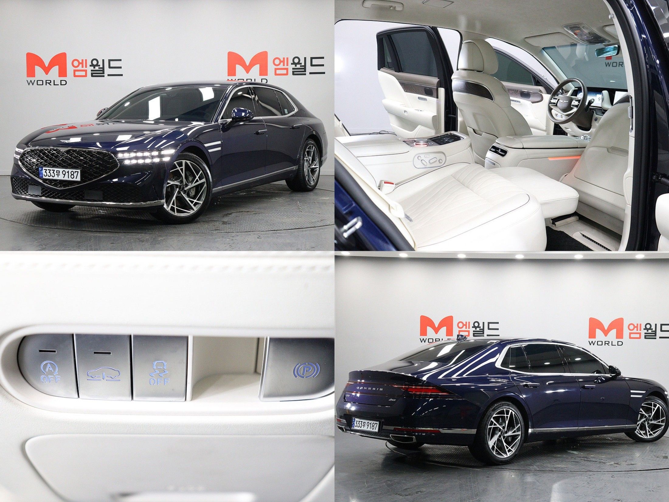 Аукционный лист GENESIS G90 RS4 2022