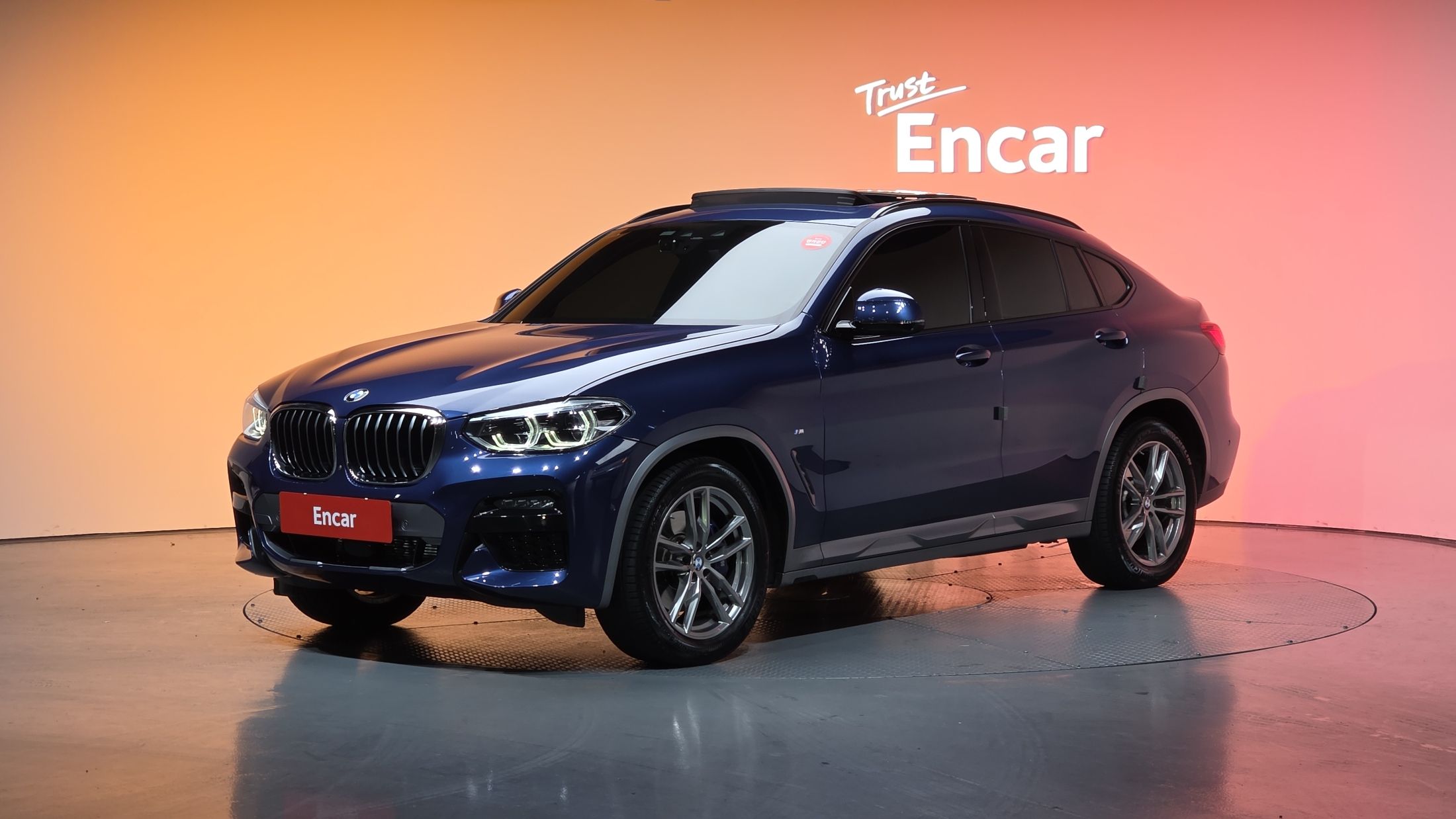 Аукционный лист BMW X4 G02 2021