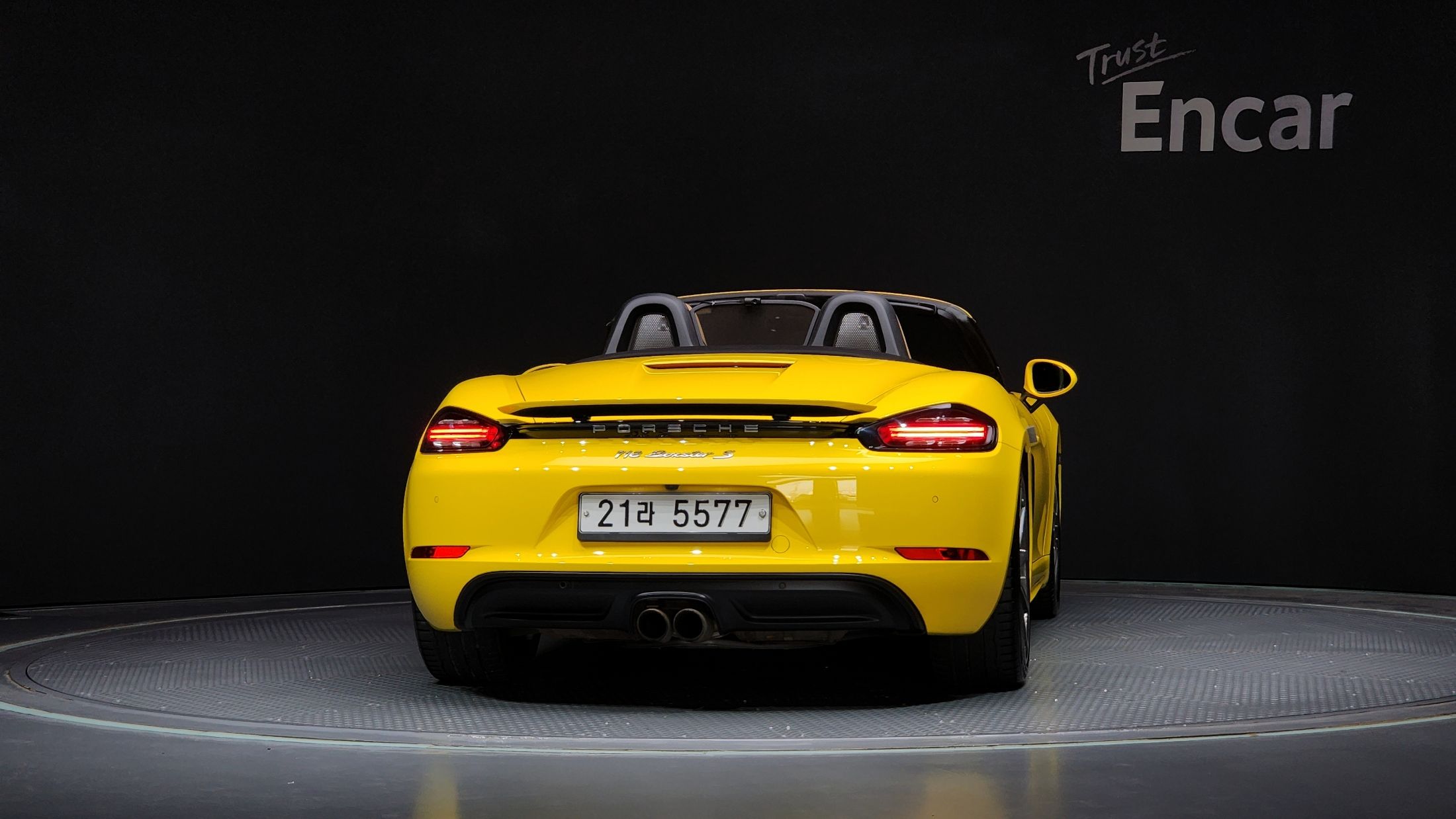 PORSCHE 718 BOXSTER 2017