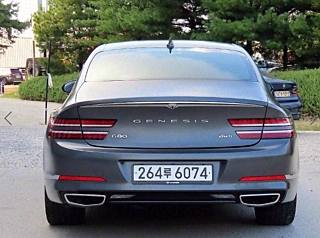 GENESIS G80 RG3 2020