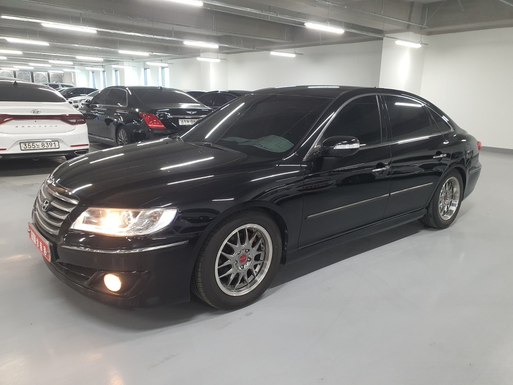 Аукционный лист HYUNDAI GRANDEUR THE LUXURY 2010