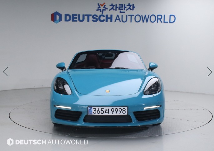 PORSCHE 718 BOXSTER 2016