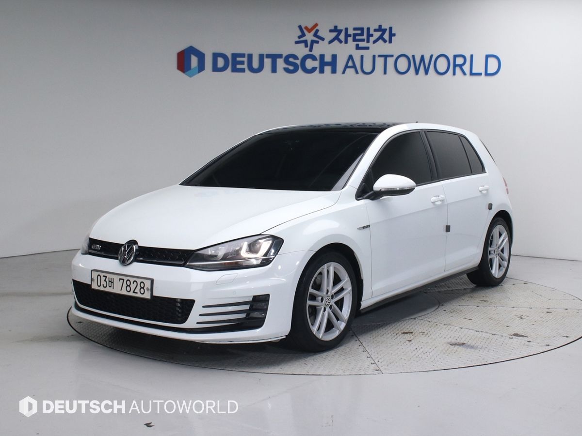 Аукционный лист VOLKSWAGEN GOLF 2014