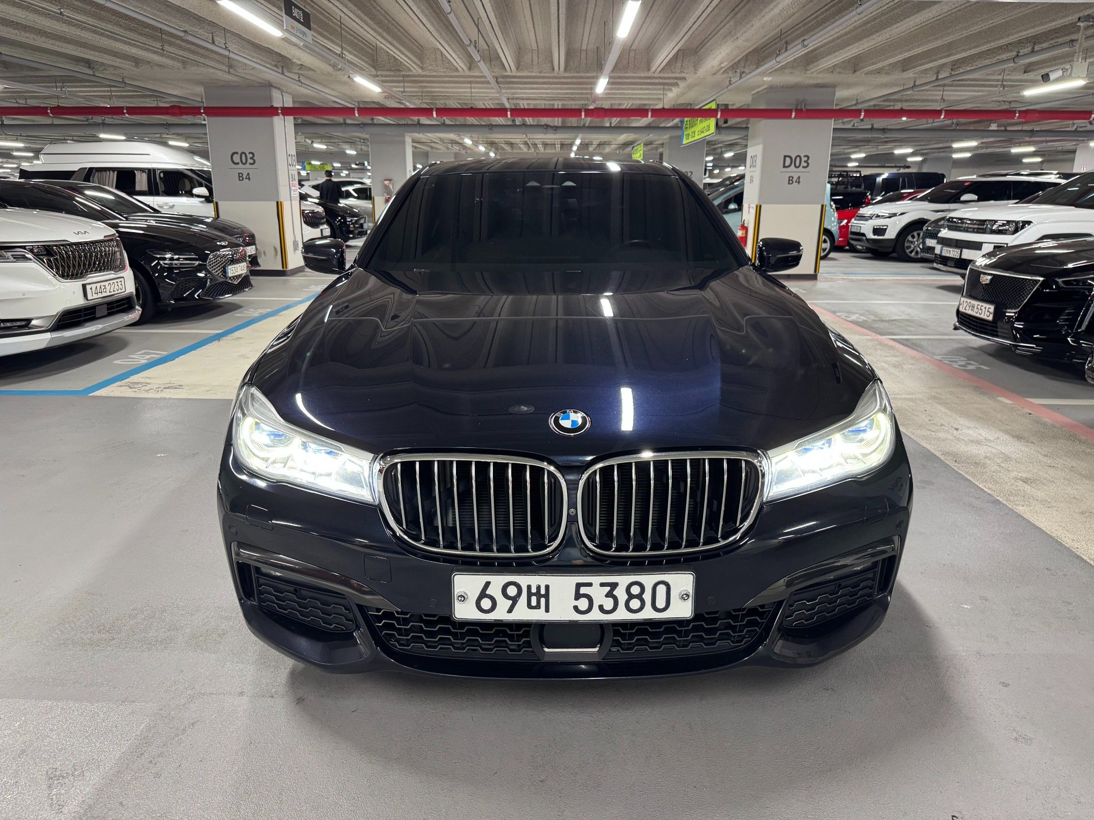 Аукционный лист BMW 7-SERIES G11 2018