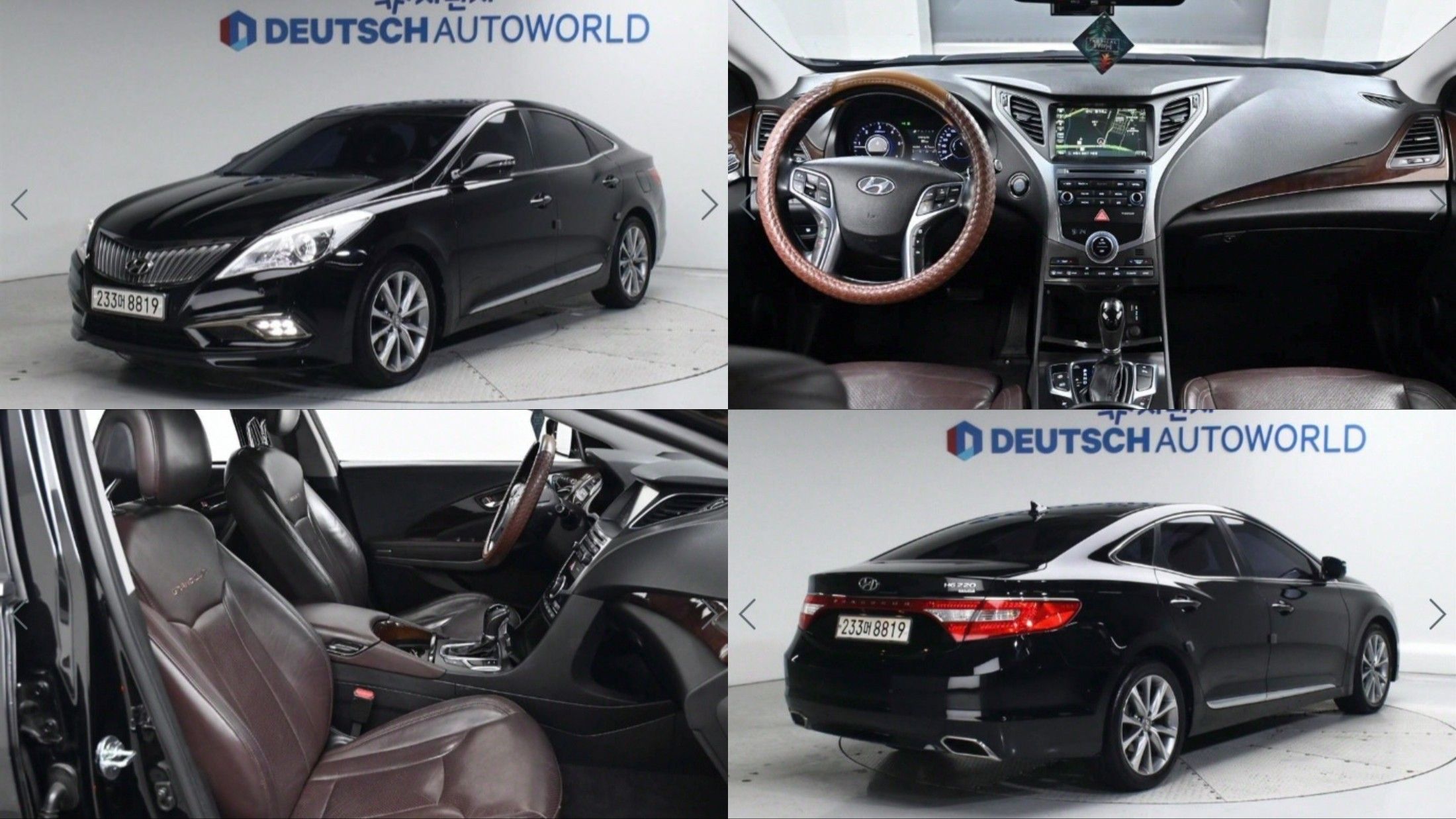 HYUNDAI GRANDEUR HG 2015