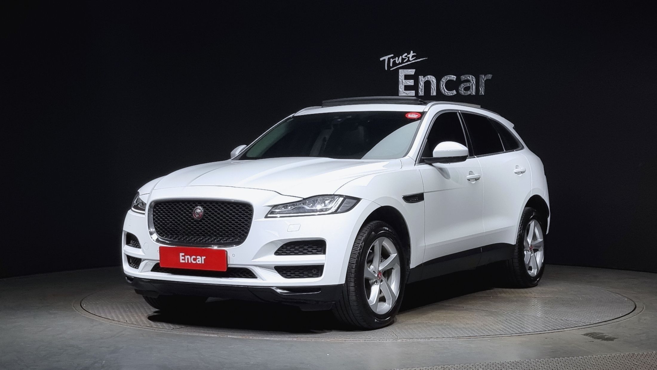 Аукционный лист JAGUAR F-PACE 2019