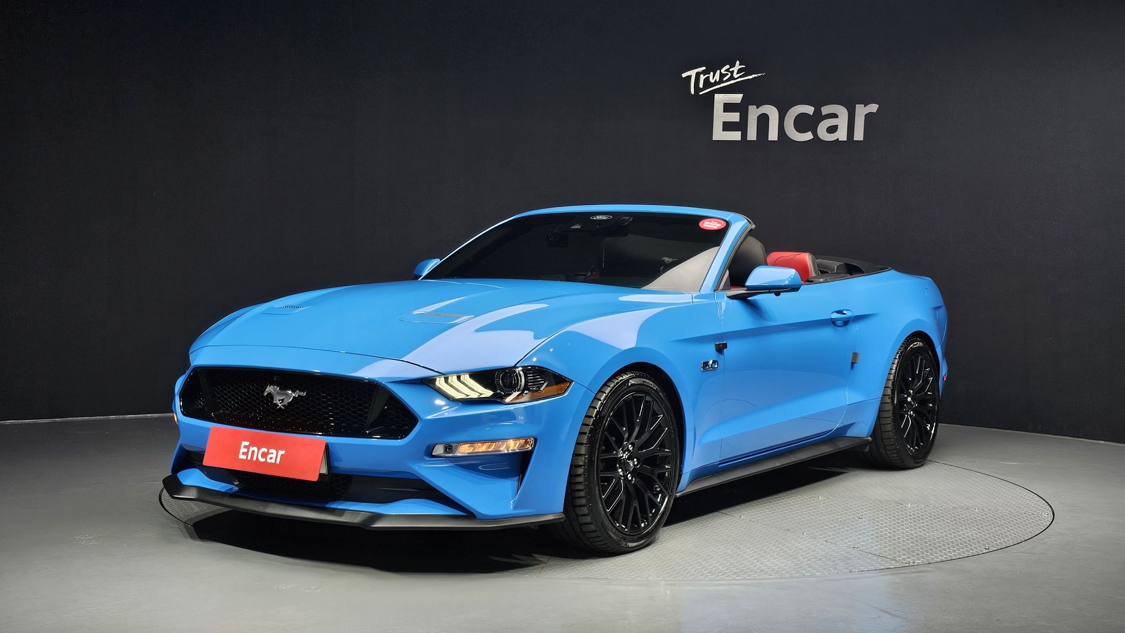 Аукционный лист FORD MUSTANG 2022