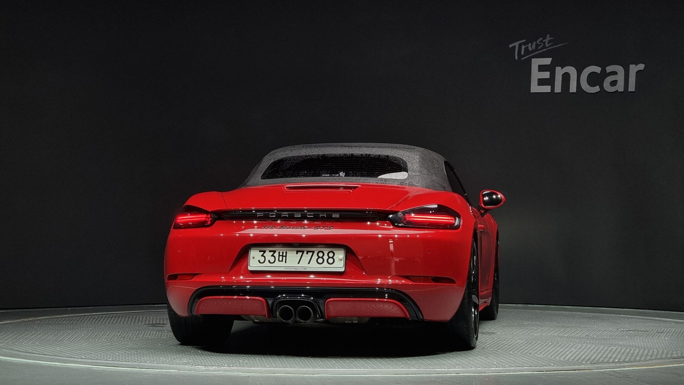 PORSCHE 718 BOXSTER 2019