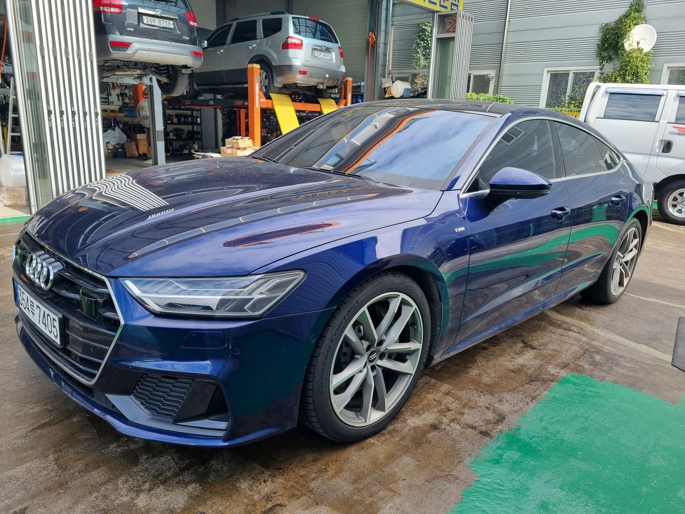 AUDI A7 4K 2020