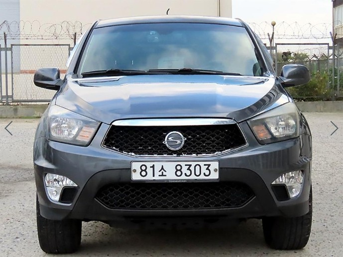 Аукционный лист SSANGYONG KORANDO SPORTS 2014