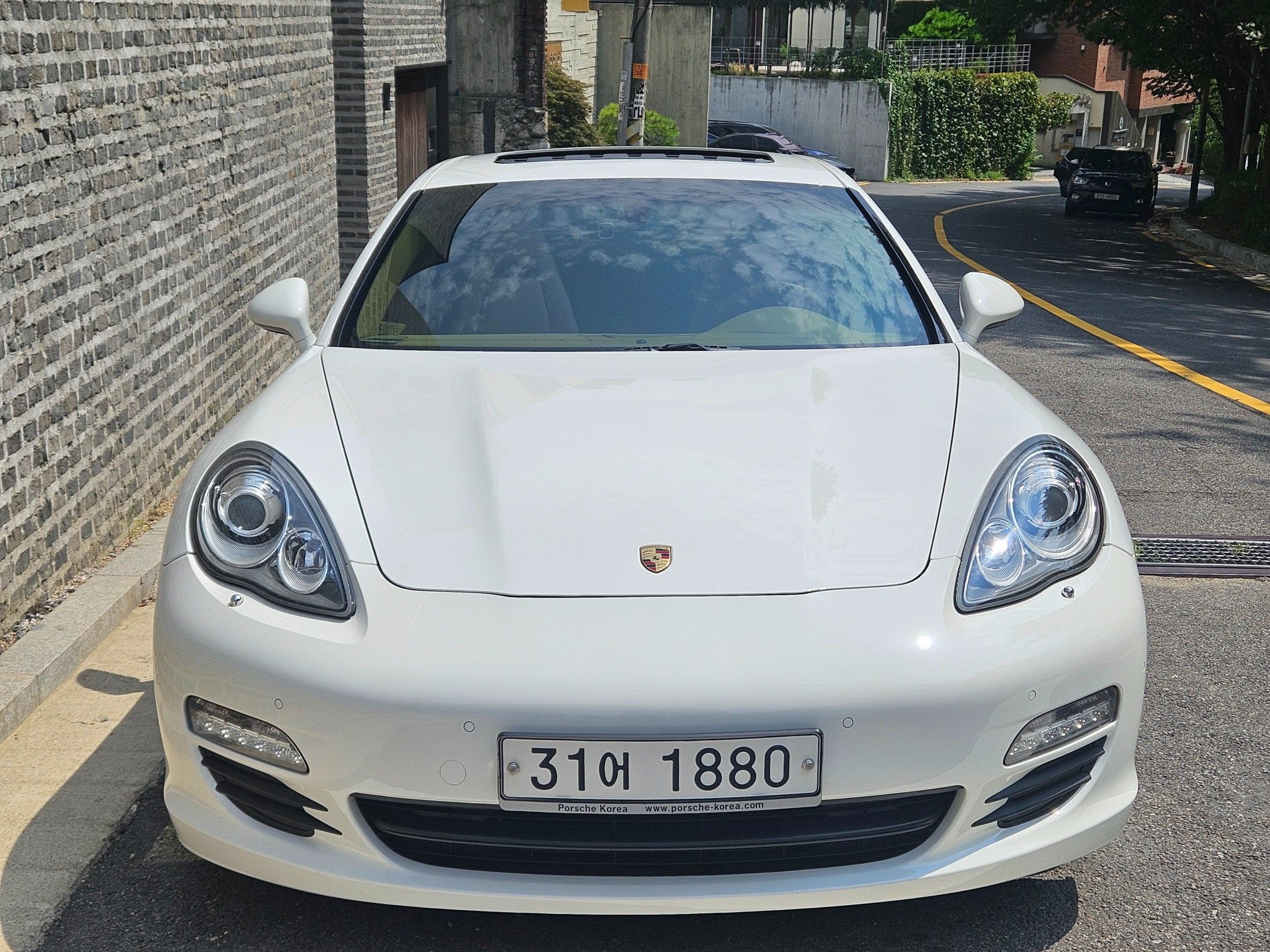 Аукционный лист PORSCHE PANAMERA 2011