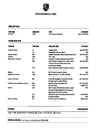 PORSCHE 911 992 2021