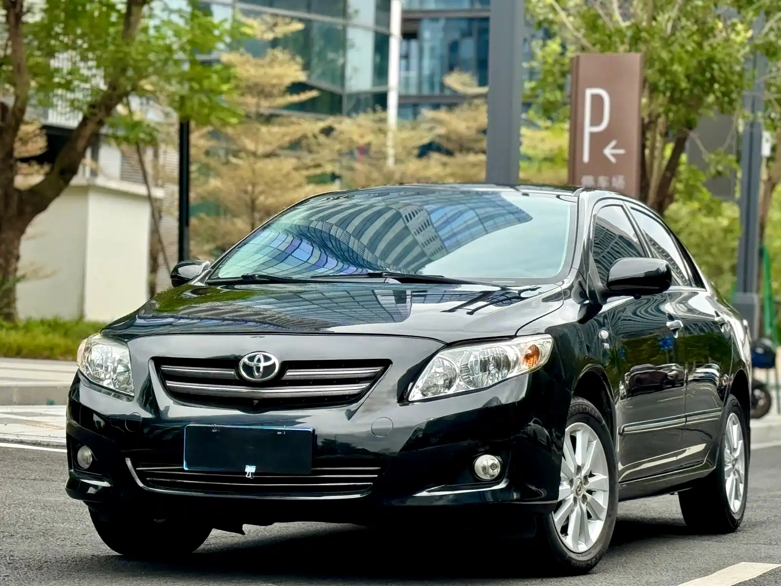 Аукционный лист TOYOTA COROLLA 2010