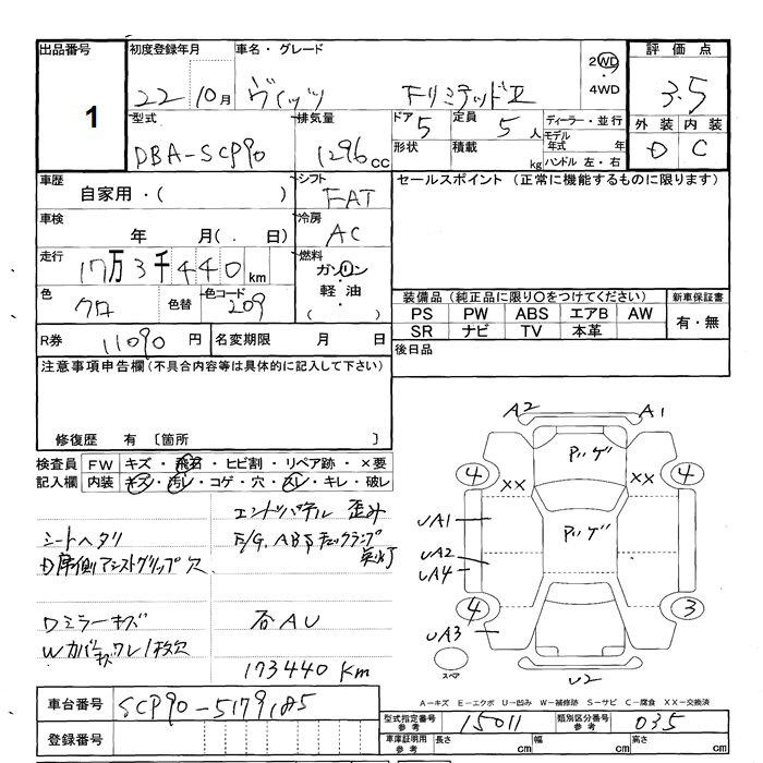 Аукционный лист