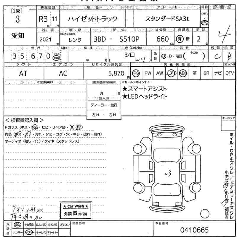 Аукционный лист