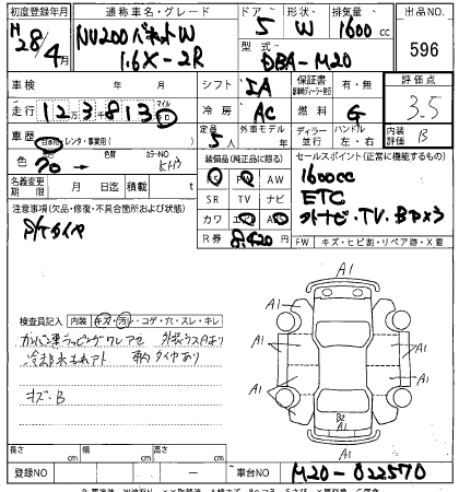 NISSAN NV200 2016