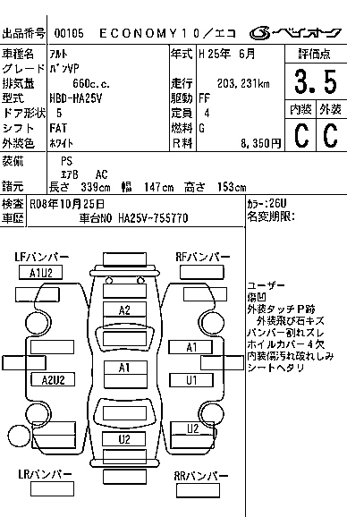 SUZUKI ALTO VAN 2013