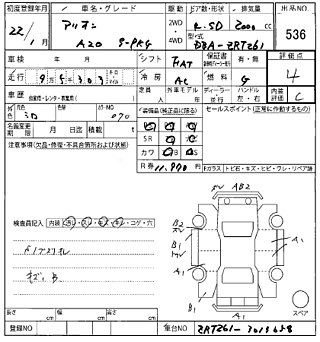 TOYOTA ALLION 2010