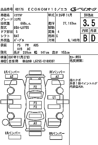 DAIHATSU MIRA 2014