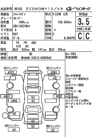 DAIHATSU ATRAI WAGON 2011
