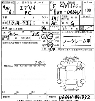 SUZUKI EVERY 2014