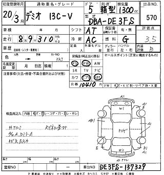 MAZDA DEMIO 2008