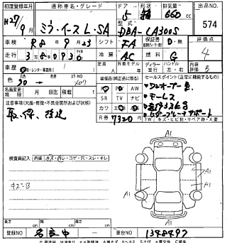 DAIHATSU MIRA E S 2015