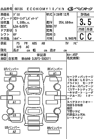 MAZDA DEMIO 2016