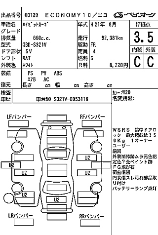 DAIHATSU HIJET VAN 2009