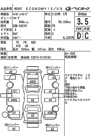 DAIHATSU HIJET VAN 2011