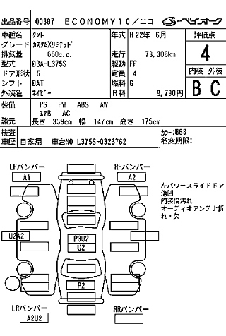 DAIHATSU TANTO 2010