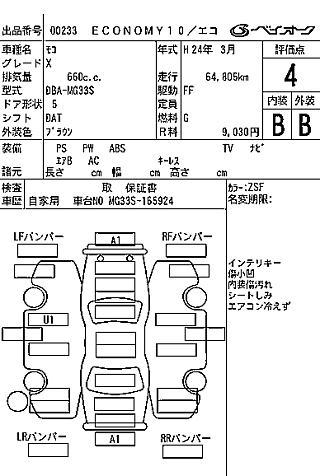 NISSAN MOCO 2012