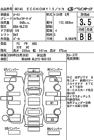 NISSAN ROOX 2012
