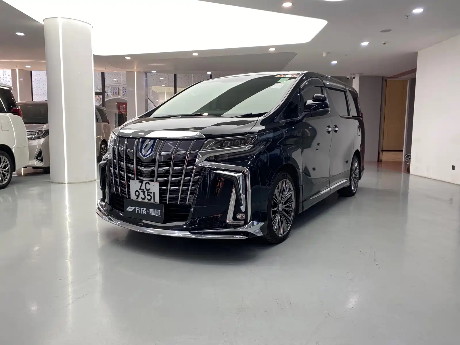 Аукционный лист TOYOTA ALPHARD 2015