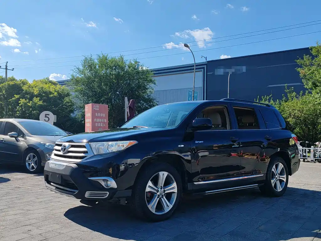 Аукционный лист TOYOTA HIGHLANDER 2012