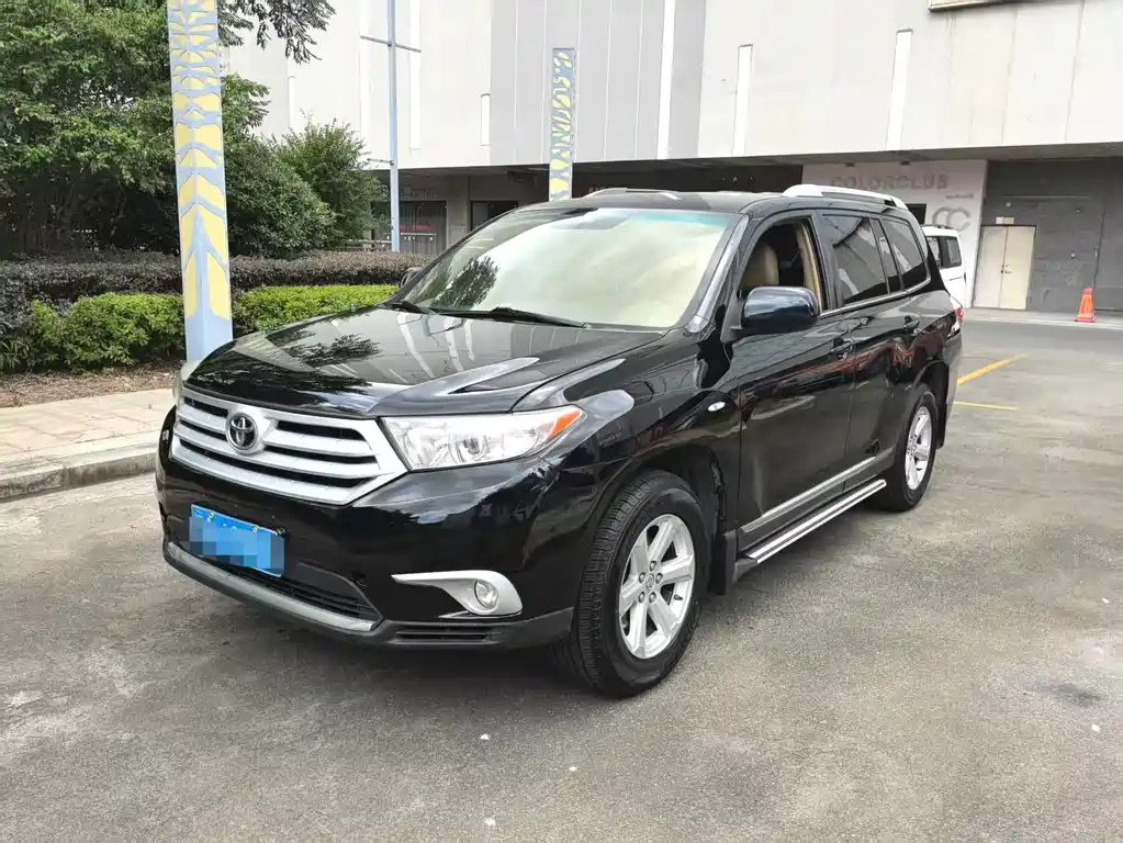 Аукционный лист TOYOTA HIGHLANDER 2012