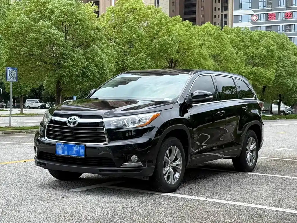 Аукционный лист TOYOTA HIGHLANDER 2015