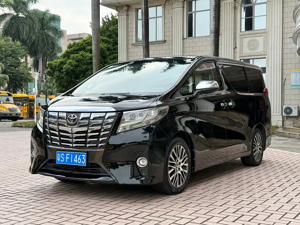 Аукционный лист TOYOTA ALPHARD 2017