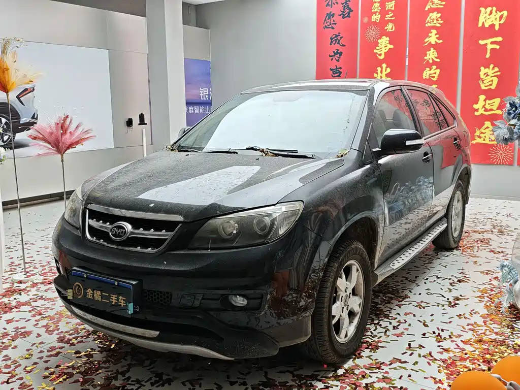 Аукционный лист BYD S6 2014